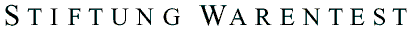 Stiftung Warentest